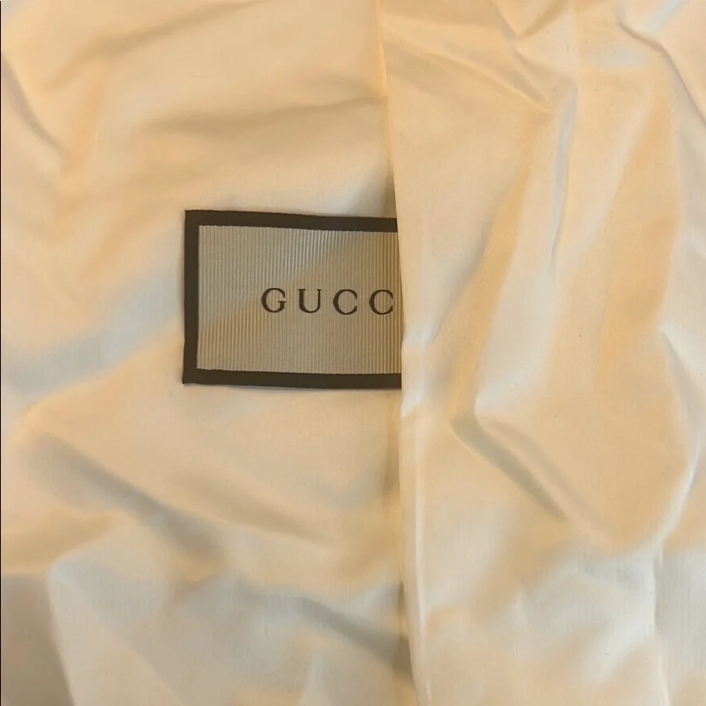 Gucci Dust Bags Set of 2 in White authentic NWOT